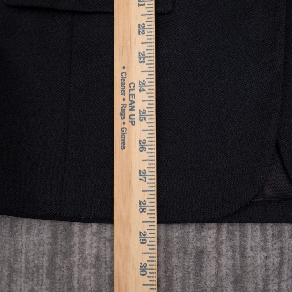 Liz Claiborne Blazer Womens 10P Black Excellent Petite Single Button Suit Jacket - Picture 3 of 7